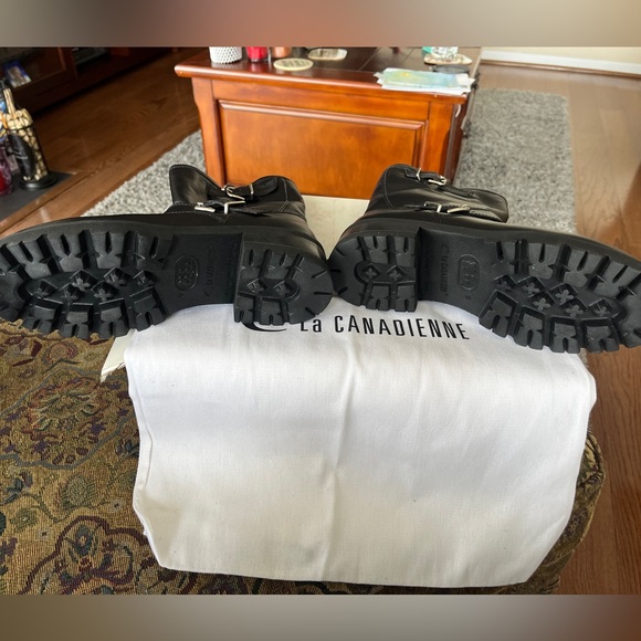 New In Box & Dust Bag La Canadienne Corina Women’s Booties Boots Size 9 M - Picture 4 of 6